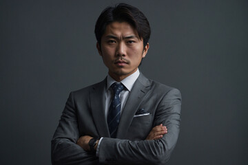 怒りのビジネスマン