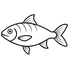 Abstract Fish Vector Art