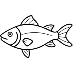 Abstract Fish Vector Art