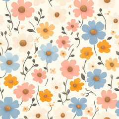 A seamless pattern designed in an Eastern style, Seamless design allows for a perfectly continuous pattern with no visible seams.