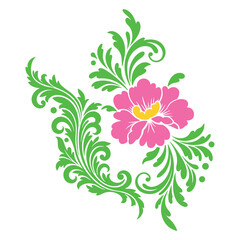 A colorfully beautiful spring flower collection vector 