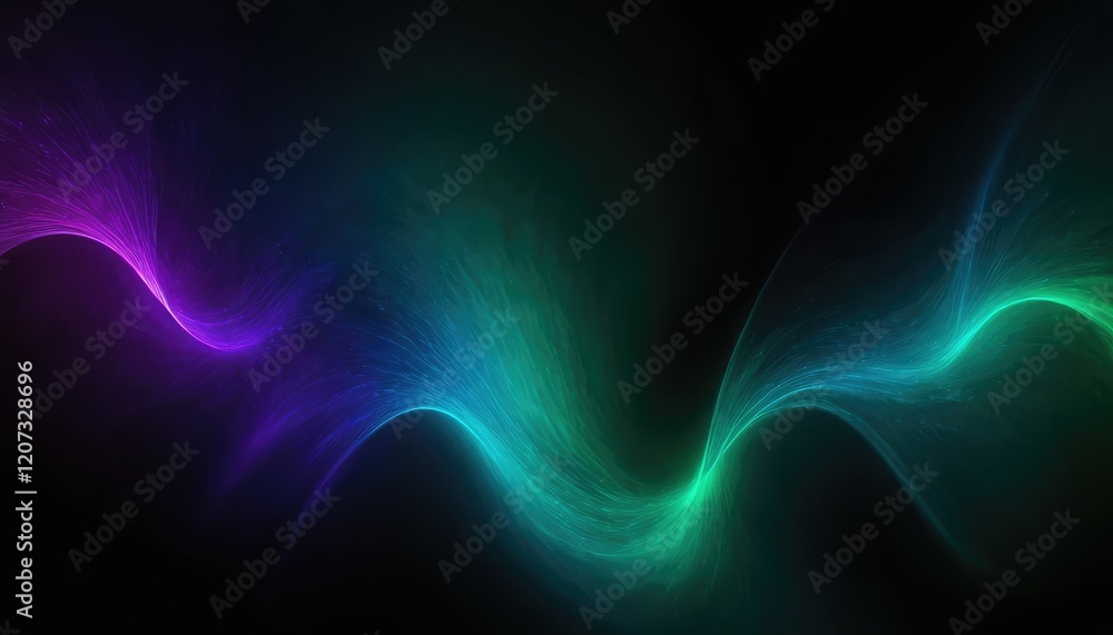 Poster abstract modern background with colourful particles design 9