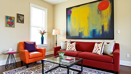 Colorful Eclectic Interior Decor