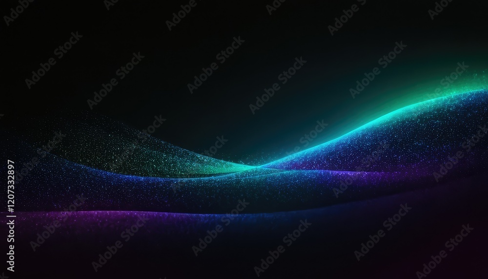 Poster abstract modern background with colourful particles design 6