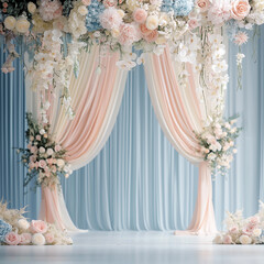 Romantic Wedding Floral Arch