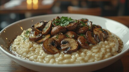 Creamy Mushroom Risotto: A Culinary Delight