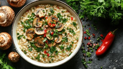 Creamy Mushroom Risotto Recipe: A Delicious and Simple Dish