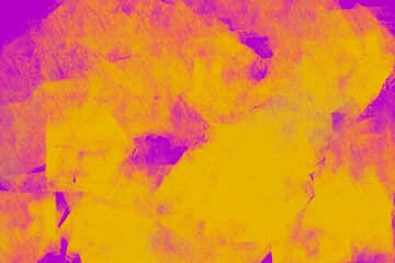 Vivid purple and yellow abstract background for bold visuals