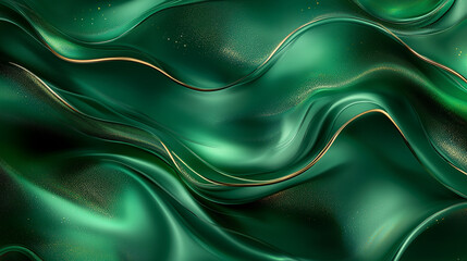 Obraz premium An abstract pattern resembling soft velvet textures with rich, deep colors like emerald green