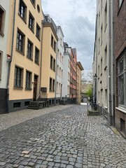Germany. Cologne. Cozy streets of Cologne