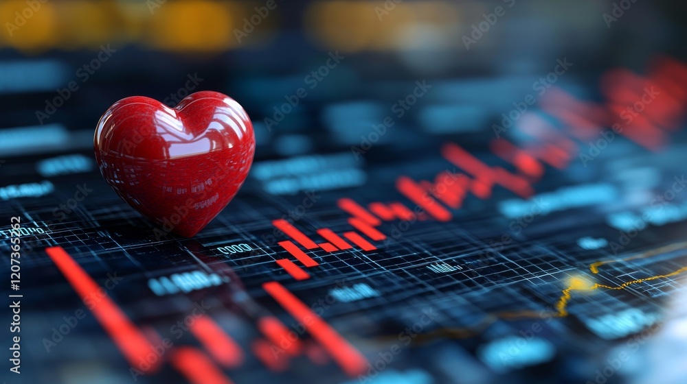 Poster understanding health investment roi through visual data representation and analysis