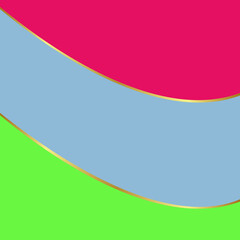 Colorful Wave Style Background