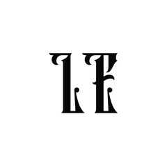 LE monogram logo design letter text name symbol monochrome logotype alphabet character simple logo