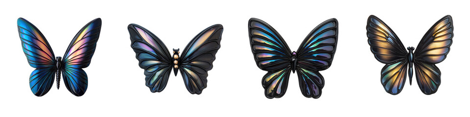 Captivating Butterfly Diversity Magnificent Wings in Kaleidoscope of Colors Showcasing the Enchanting Beauty and Fragile Grace of These Enchanting Insects Amidst Nature s Splendor