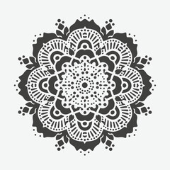 Mandala Pattern. symmetrical mandala design, perfect for coloring books, print-on-demand products, or digital art projects 