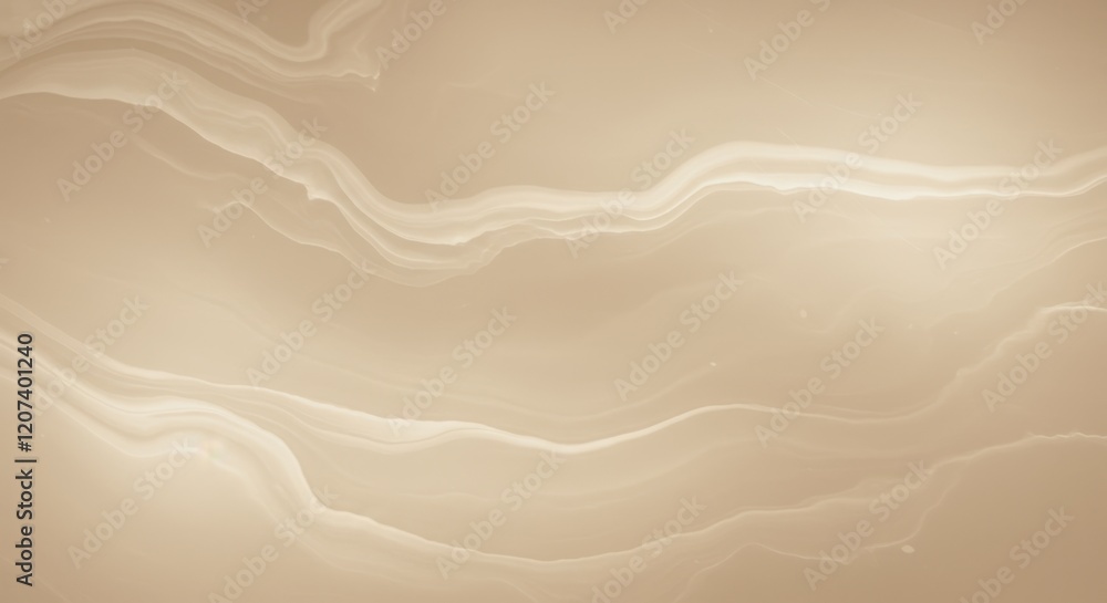 Poster elegant light beige marble texture with subtle flowing wave patterns