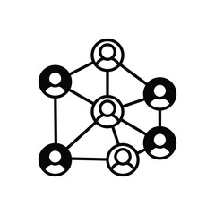 Network vector icon
