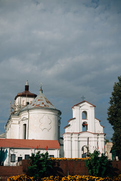 ancient synagogue in Slonim, Belarus