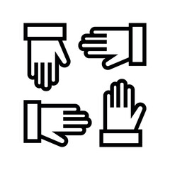 Unity Symbol vector icon