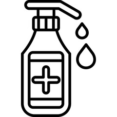 Hand sanitizer Icon