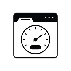 Page Speed vector icon
