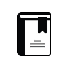 Bookmark Base vector icon