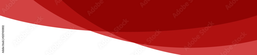 Wall mural divider header for app, banners or posters. set of template dividers shapes for website. curve lines