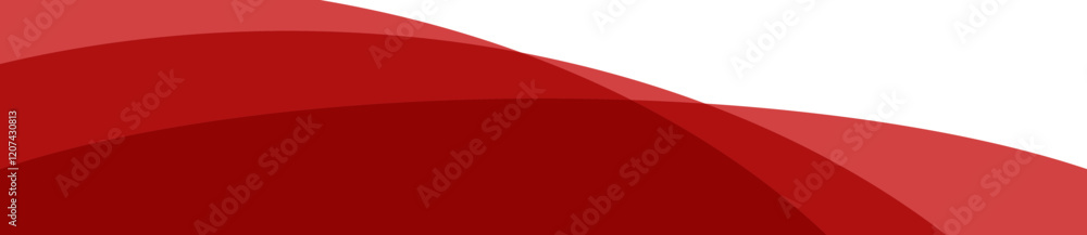 Wall mural divider header for app, banners or posters. set of template dividers shapes for website. curve lines