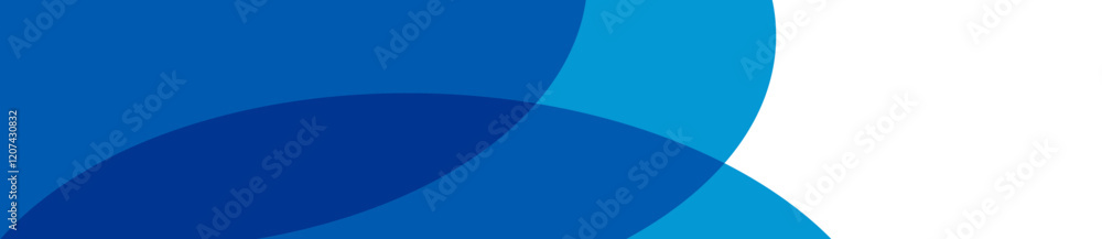 Wall mural divider header for app, banners or posters. set of template dividers shapes for website. curve lines