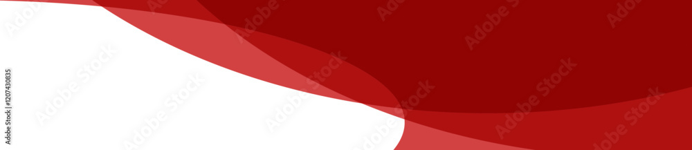 Wall mural divider header for app, banners or posters. set of template dividers shapes for website. curve lines