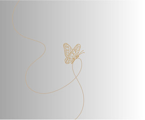 Golden Butterfly