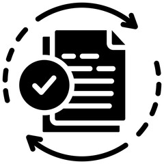 Data Processing Icon Element For Design
