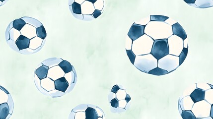 Score Big. Soccer-themed digital paper design