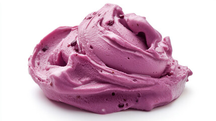 Smooth and Creamy Purple Gelato with Swirls of Flavor, Perfect for Summer Treats and Dessert Inspiration in Food Photography