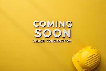 Coming Soon: Vector Design with Yellow Farb Rolle Background