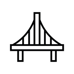 Bridge vector icon