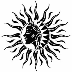 Propose Day vector silhouette black design white background