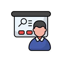 Seo Planning vector icon