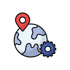 Local Seo vector icon