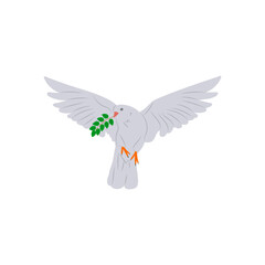 Dove of Peace Vector Illustration