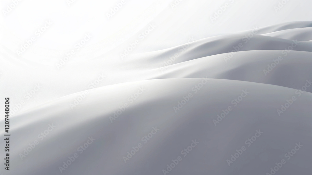 Poster Gray abstract nature blurred background gradient backdrop. Ecology concept for your graphic design, banner or poster blank empty with copy space. Minimal soft light texture for web and print use