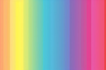 Vertical Rainbow Gradient Color Stripe Background