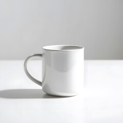 Obraz premium Beauty cup on white background