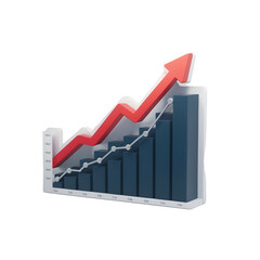 business graph showing growth