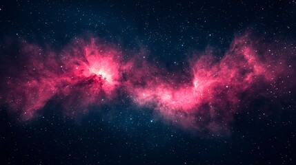 Stunning View of the Orion Nebula in Deep Space. Vibrant Cosmic Cloud of Gas and Dust, Star Formation Region, and Interstellar Wonders.