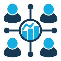 Stakeholder Icon with Duo Tone Style