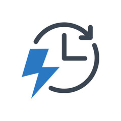 Lightning Time Icon