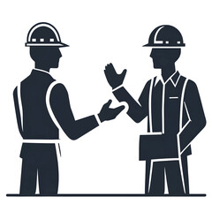 Vector of a boss giving instructions.