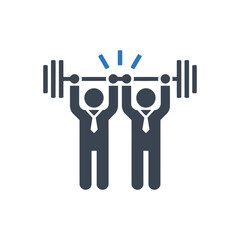 Strength Collaboration Icon
