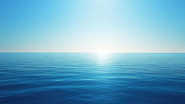 朝日が眩しい海原_1